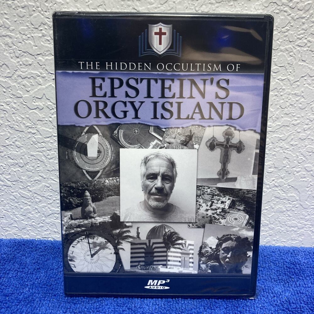 The Hidden Occultism Of Epstein's Orgy Island MP3 CD Audio CD New Factory Sealed